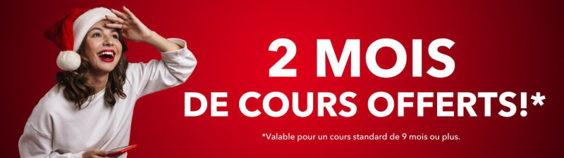 2 mois offerts - École Suisse d'Allemand